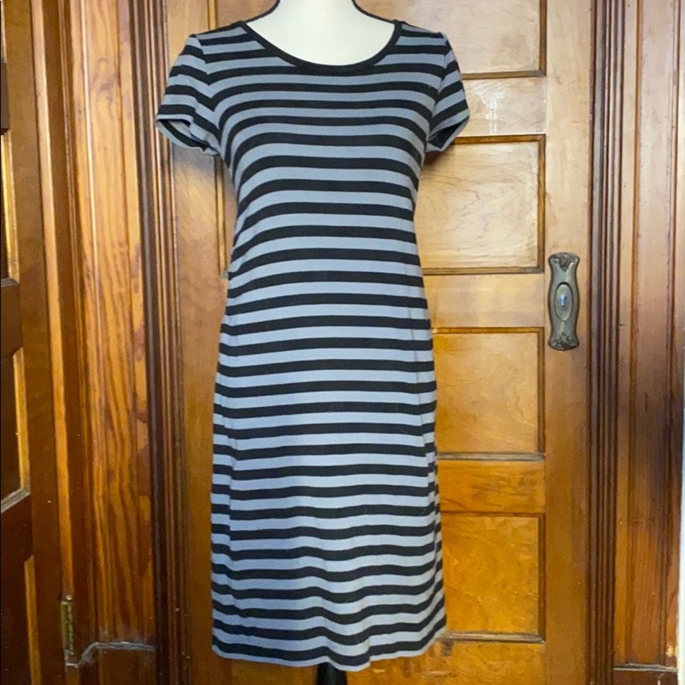 Liz Lange Maternity striped tshirt dress.